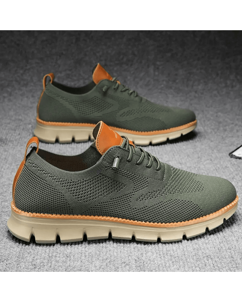 Lekkie i Przewiewne Sneakersy Męskie na Co Dzień