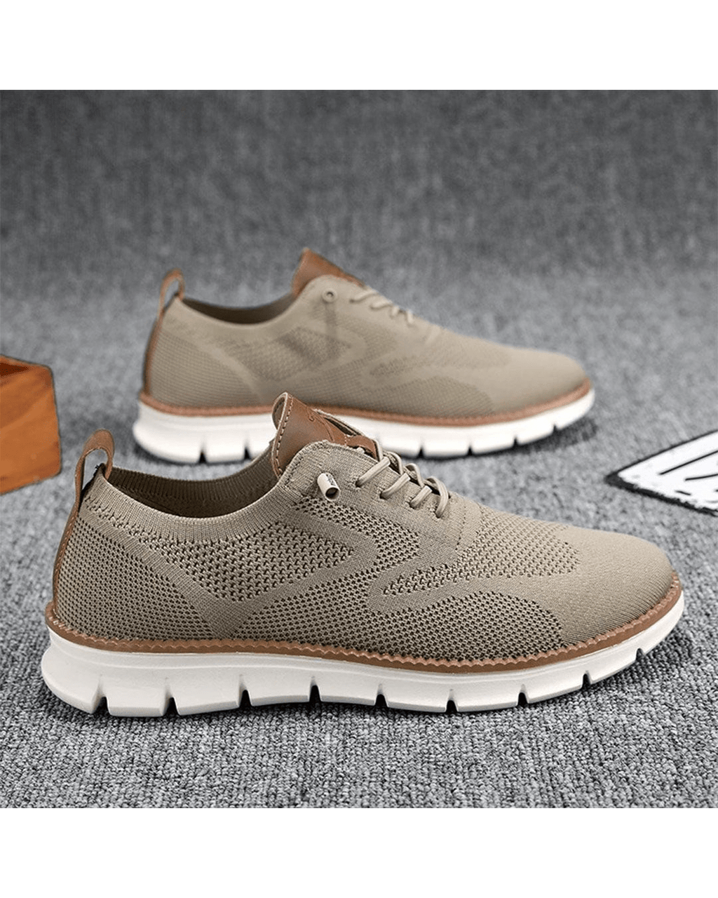 Lekkie i Przewiewne Sneakersy Męskie na Co Dzień