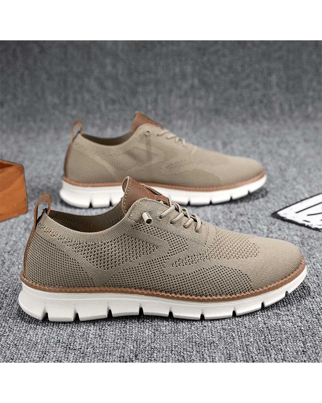 Lekkie i Przewiewne Sneakersy Męskie na Co Dzień