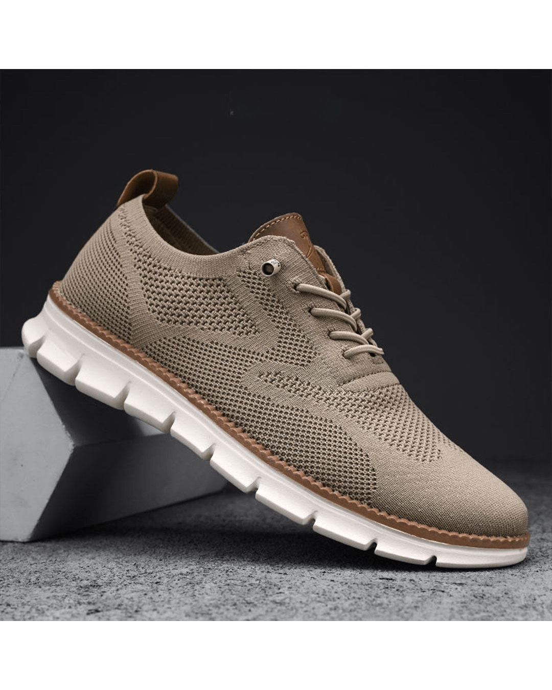 Lekkie i Przewiewne Sneakersy Męskie na Co Dzień