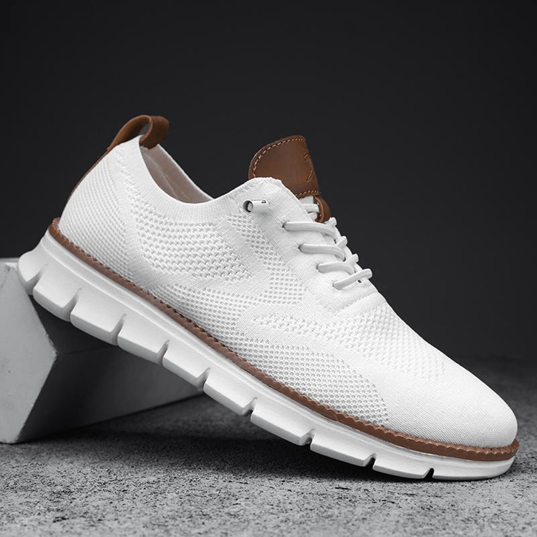 Lekkie i Przewiewne Sneakersy Męskie na Co Dzień