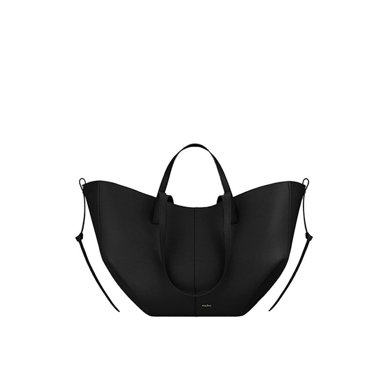 Torebka shopper damska – Srebrnoszary, rozmiar Duży
