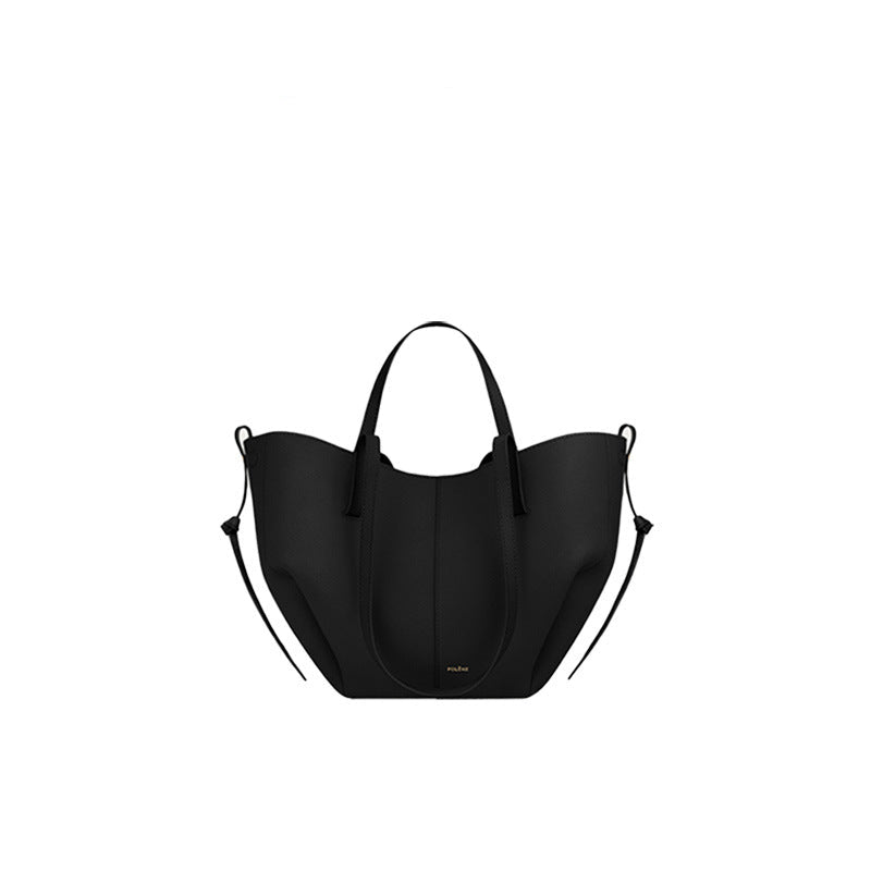 Torebka shopper damska – Srebrnoszary, rozmiar Mały