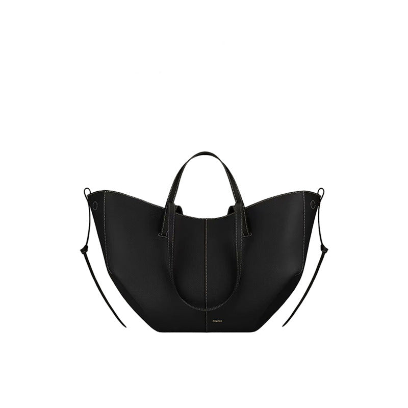 Torebka shopper damska – Wiśniowy, rozmiar Mały
